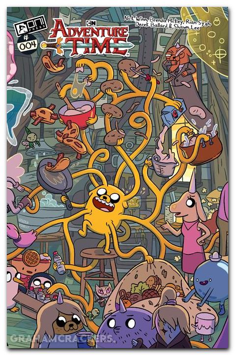 Adventure Time #4 (2025) cover d paroline infinite interlocking variant