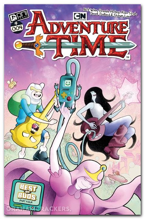 Adventure Time #4 (2025) cover e lesniewski variant