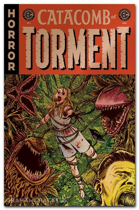 EC Catacomb Of Torment #1 (2025) cover c fornes gold foil variant