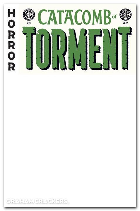 EC Catacomb Of Torment #1 (2025) cover d blank sketch variant