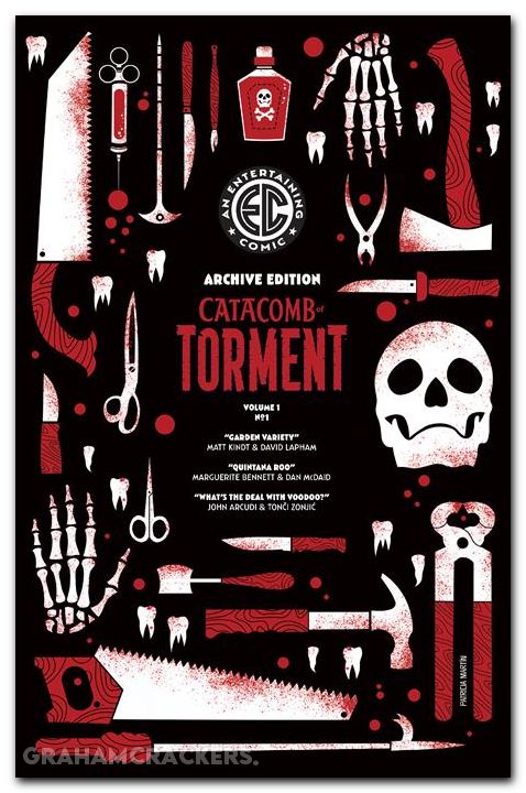 EC Catacomb Of Torment #1 (2025) cover g martin ec archive edition variant