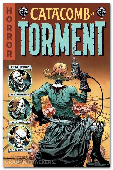 EC Catacomb Of Torment #1 (2025) cover h weaver horror host variant
