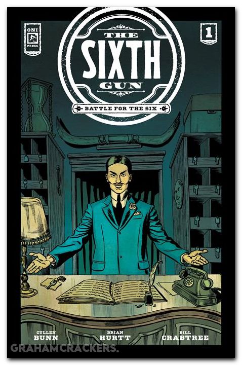 Sixth Gun Battle For The Six #1 (2025) cover b burzo variant