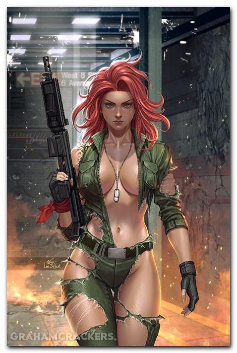Heat Seeker Exposed A Gun Honey Series #2 (2025) cover f lee virgin foil variant