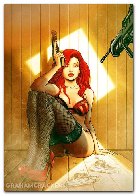 Heat Seeker Exposed A Gun Honey Series #2 (2025) cover h blind polybagged variant