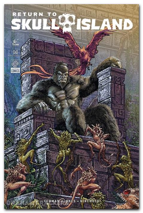 Return To Skull Island #2 (2025) cover c yapur variant