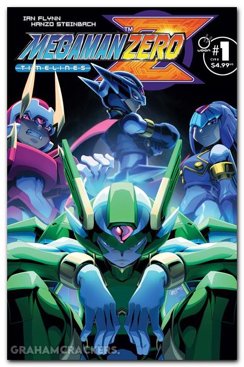 Mega Man Zero Timelines #1 (2025) cover b cruz variant