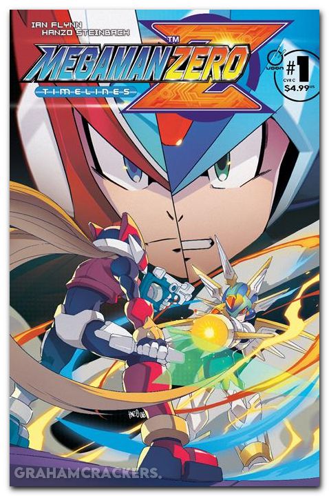 Mega Man Zero Timelines #1 (2025) cover c steinbach variant