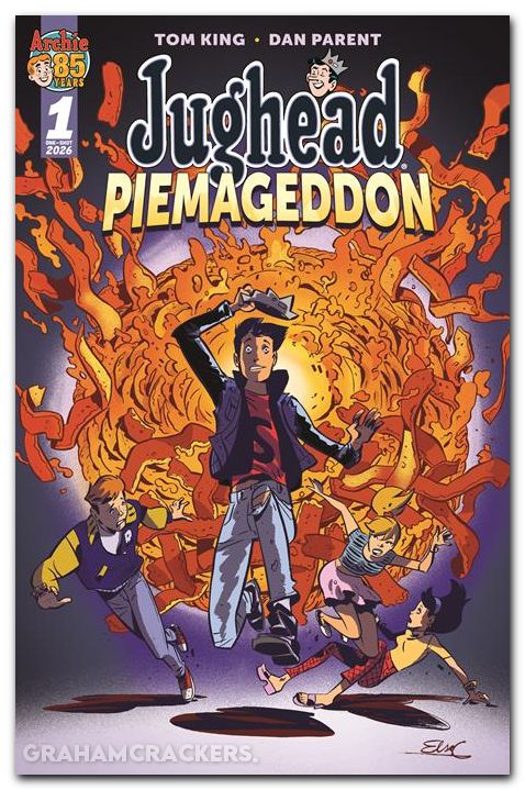 Jughead Piemageddon #1 (2026) cover c charretier variant