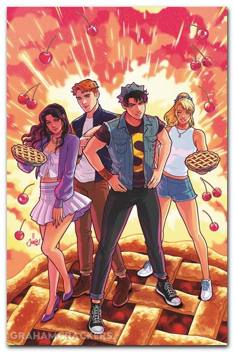 Jughead Piemageddon #1 (2026) cover h bartel foil virgin variant