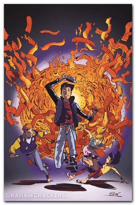 Jughead Piemageddon #1 (2026) cover i charretier foil virgin variant