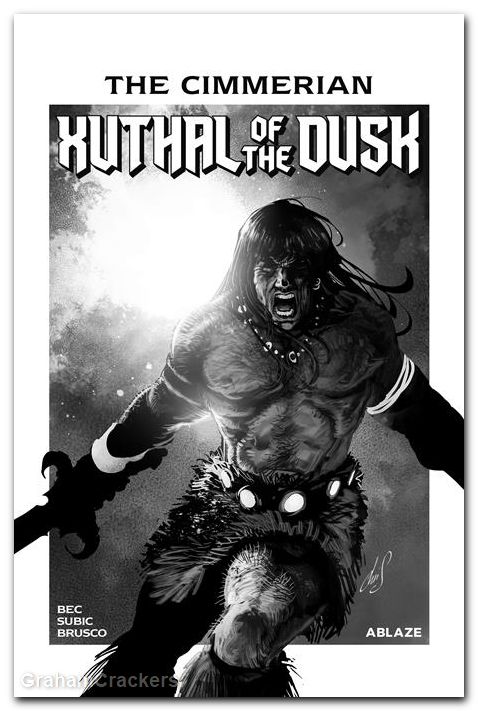 Cimmerian Xuthal Of The Dusk #1 (2026) cover e regnault b&w variant