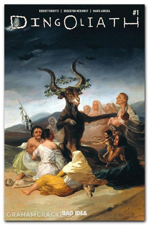 Dingoliath #1 (2026) cover b de goya old masters variant