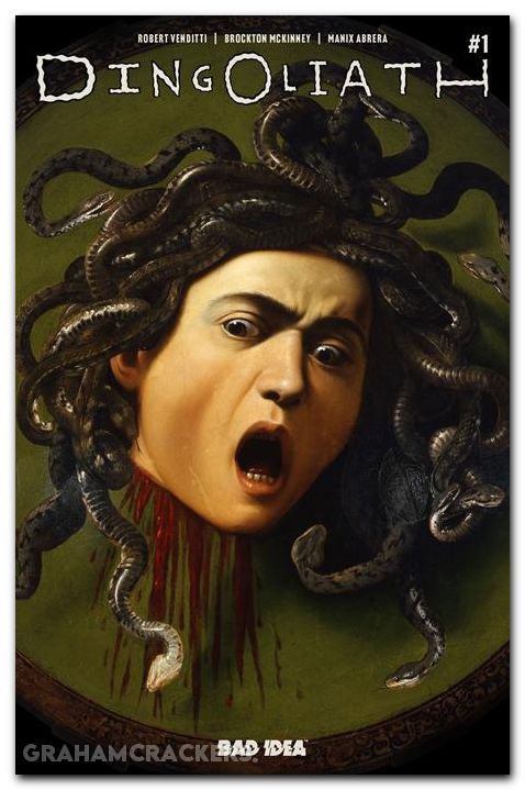 Dingoliath #1 (2026) cover e caravaggio old masters variant