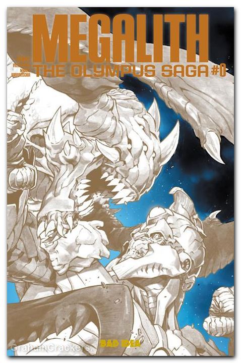 Olympus Saga Megalith #0 (2026) cover f opena metallic ink variant
