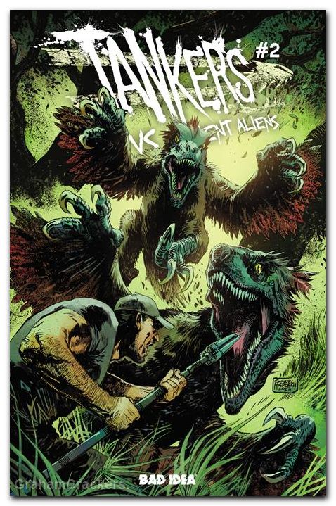 Tankers Vs Ancient Aliens #2 (2026) cover a