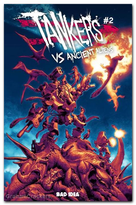 Tankers Vs Ancient Aliens #2 (2026) cover b larosa variant