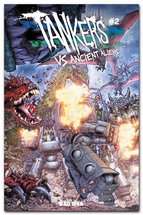 Tankers Vs Ancient Aliens #2 (2026) cover c ryp variant