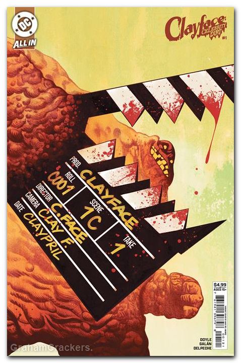 Clayface Celebrity Dirt #1 (2026) cover b del mundo variant