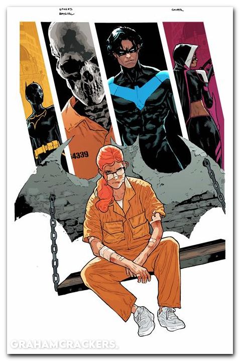 Barbara Gordon Breakout #3 (2026) cover d spokes variant