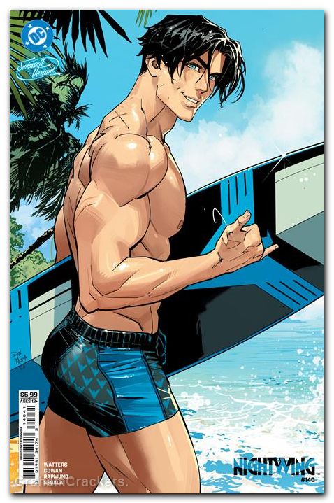 Nightwing #140 (2016) cover d mora swimsuit variant