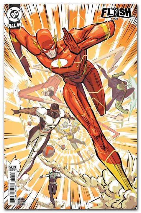 Flash #35 (2023) cover b rossmo variant