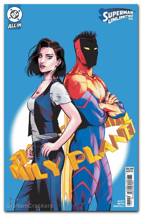 Superman Unlimited #15 (2025) cover c blanco variant