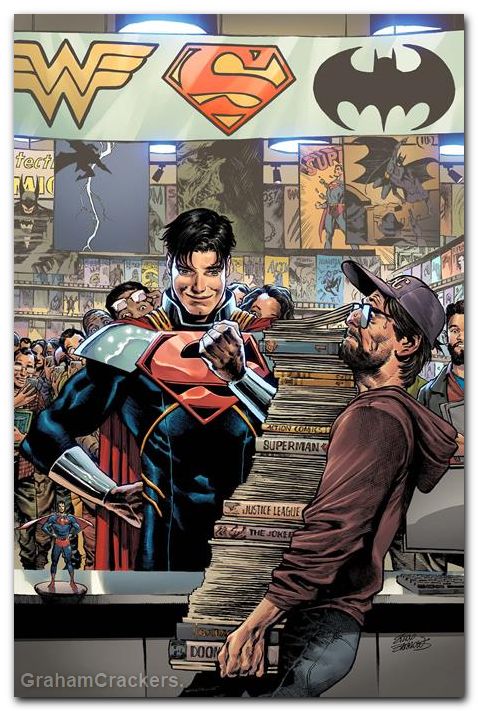 Superman #40 (2023) cover d barrows variant
