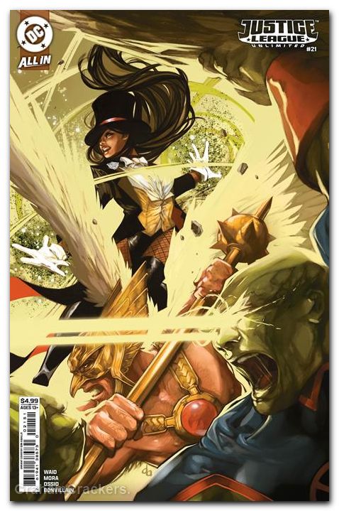 Justice League Unlimited #21 (2024) cover e aguillo variant