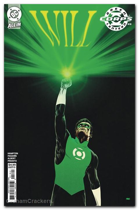 Green Lantern Corps #18 (2025) cover b fornes variant