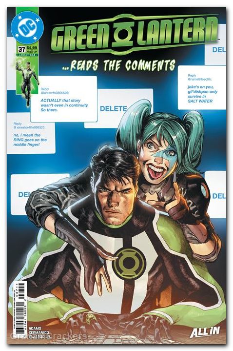 Green Lantern #37 (2023) cover a