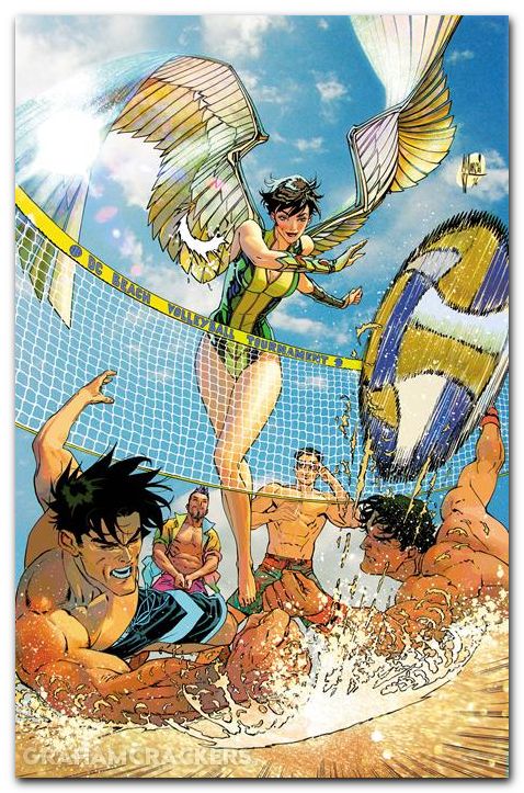 DCs Hawk-Girl Summer