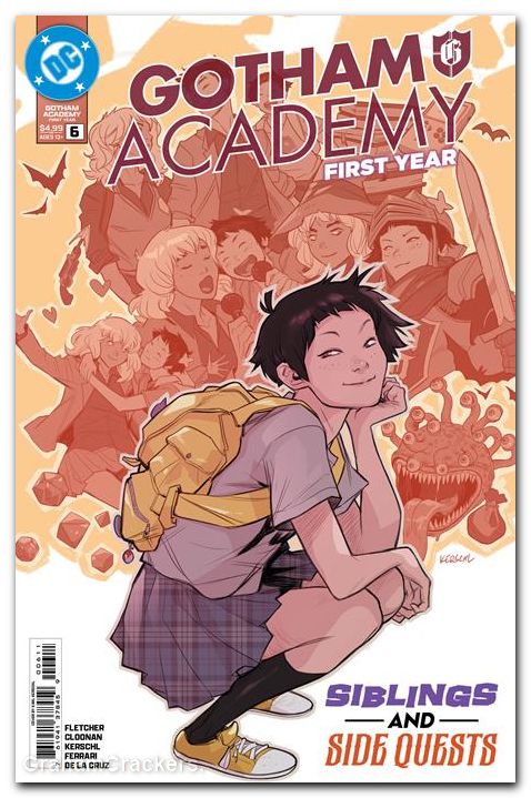 Gotham Academy First Year #6 (2025) cover a