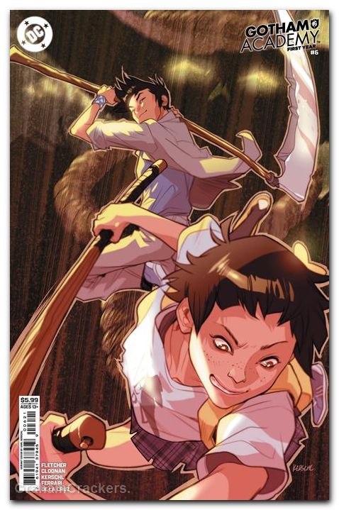 Gotham Academy First Year #6 (2025) cover b kerschl variant