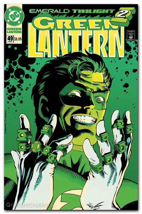 Green Lantern #49 (1990) 2026 facsimile edition cover c banks foil variant
