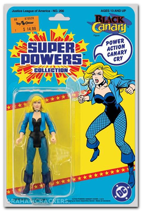 Justice League Of America #200 (1960) 2026 facsimile edition cover b geyer black canary super powers action figure variant