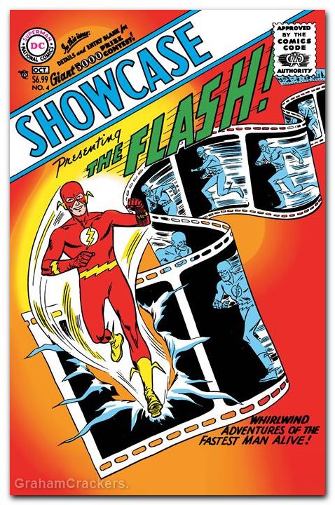 Showcase #4 (1956) 2026 facsimile edition cover c infantino foil variant