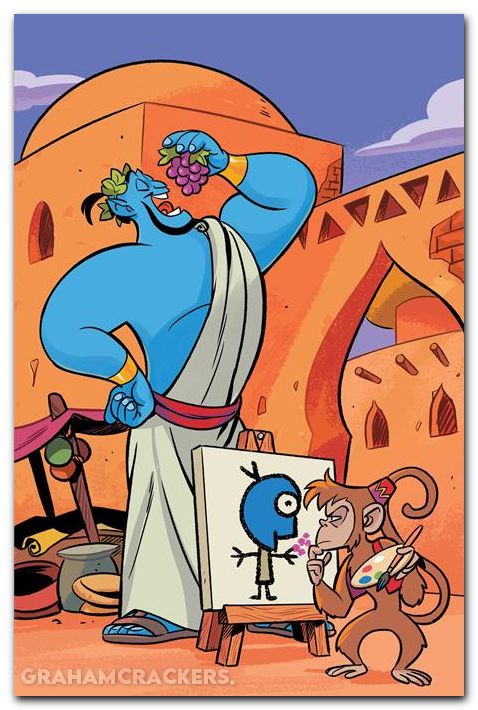 Aladdin #3 (2026) cover g bustos virgin variant