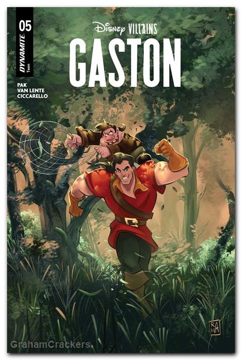Disney Villains Gaston #5 (2026) cover a