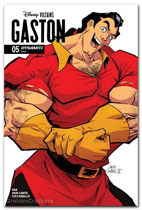 Disney Villains Gaston #5 (2026) cover d cousens variant