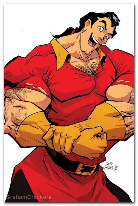 Disney Villains Gaston #5 (2026) cover e cousens virgin variant