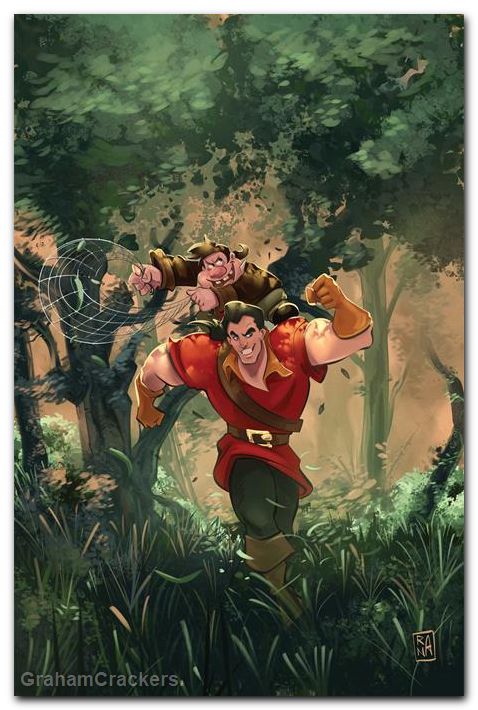 Disney Villains Gaston #5 (2026) cover h ranaldi virgin variant