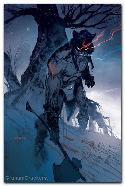 Fire And Ice Darkwolf #1 (2026) cover k sayger virgin variant