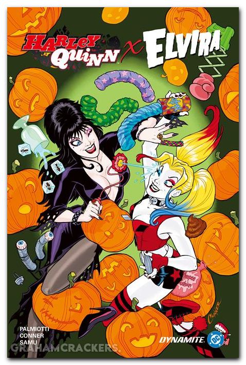 Harley Quinn X Elvira HC #01