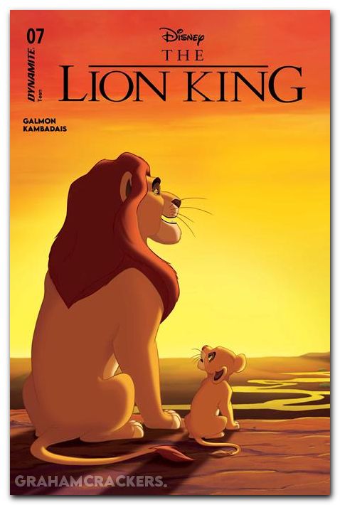 Lion King #7 (2025) cover b storybook art variant