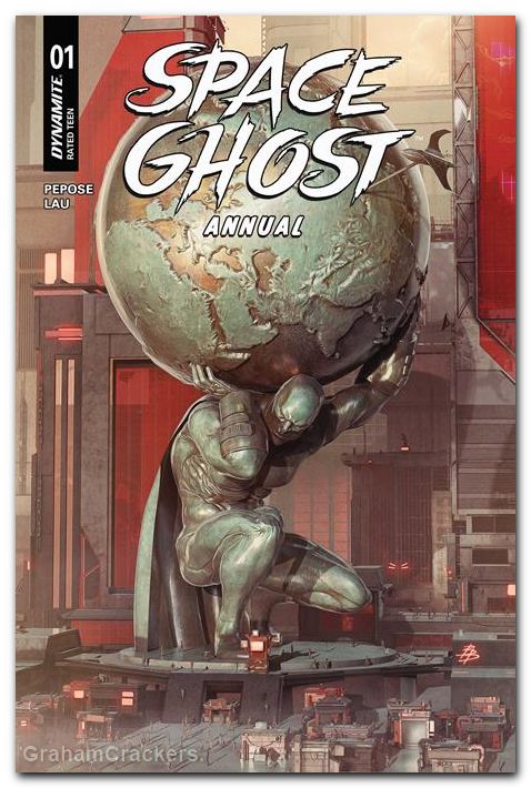 Space Ghost Annual #1 (2026) cover b barends variant