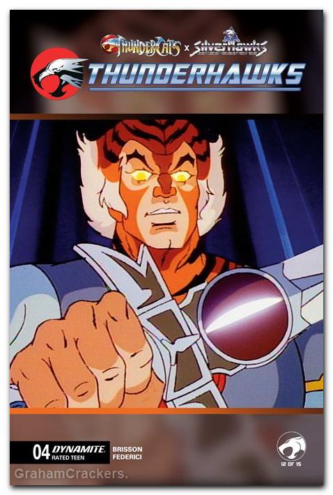 Thundercats X Silverhawks Thunderhawks #4 (2026) cover e animation art variant