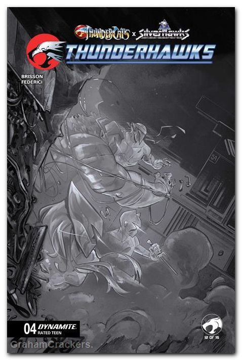 Thundercats X Silverhawks Thunderhawks #4 (2026) cover g ranaldi virgin variant