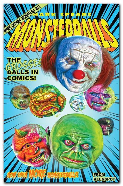 Mark Spears Monsters #11 cover e spears monsterballs variant