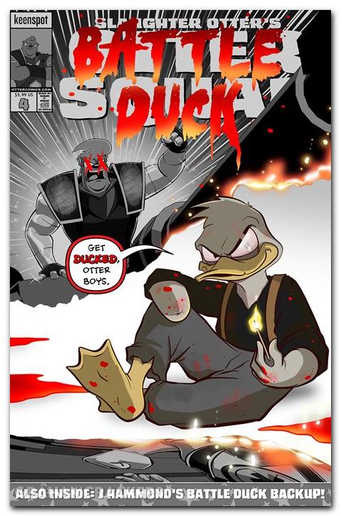 Otter Squad #4 (2026) cover b hammond get ducked variant